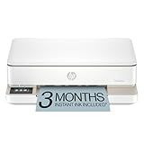 HP Envy 6155e Wireless All-in-One Color Inkjet Printer, Portobello, Print, scan, copy, Duplex printing Best-for-home, 3 month Instant Ink trial included, AI-enabled (714L5A)