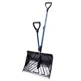 Snow Joe 20-Inch Snow Shovel with Assist Handle, Heavy Duty Shovels, Shovelution, Blue, SJ-SHLV20