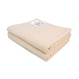 Yogikuti Iyengar Cotton Yoga Blanket Set of Two – Thick Handwoven Yoga Blankets for Restorative Yoga, Meditation & Pranayama – Premium Cotton Yoga Blanket for Support & Comfort in Pranayama