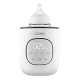 LAREX Bottle Warmer, Fast Baby Bottle Warmer for Breastmilk and Formula, with Timer and Accurate Temp Control, 8 in 1 Baby Milk Warmer BPA Free with Digital Display, Bottle Warmers for All Bottles