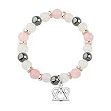 WSNANG Adoption Heart Triangle Charm Bracelet Adoption Jewelry Foster Mom Gotcha Day Gift