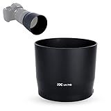 JJC Dedicated Lens Hood Shade Protector for Canon RF 100-400mm F5.6-8 is USM & EF 70-300mm f/4-5.6 is II USM Replaces Canon ET-74B Lens Hood Reversible/Bayonet/with Button to Lock or Release