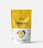 Turmeric Curcumin with Black Pepper Powder 227g (8oz) - Instant Drink Mix Powder Turmeric Curcumin