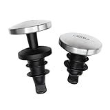 OXO SteeL Leakproof Expanding Wine Stopper (2 Pack)