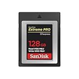 SanDisk Extreme PRO 128GB CFexpress Type-B Memory Card, 1700MB/s Read, 1200MB/s Write