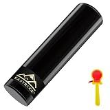 EASTROCK Stainless Steel Cylinder Shaker Percussion,Black