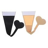 2PCS Strapless Invisible Thong