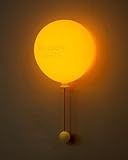 Fuloon Night Light, Balloon Wall Light Rechargeable Bedroom Night Lamp with Timer, Silicone Soft Hallway Lighting for Nursery, Boys, Girls, Children 2 Pcs
