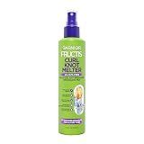 Garnier Fructis Curl Knot Melter Multi-Use Anti-Breakage Detangling Milk, Moisturizing Detangler Spray and Heat Protectant For All Curl Types, Made with Vegan Protein & Coconut Oil, 8.5 Fl Oz