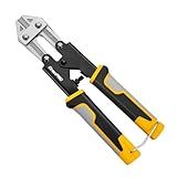 GRENPRO Wire Cutters Heavy Duty 8 Inch, Mini Bolt Cutter & Small Wire Cable Cutters, Wire Clippers for Crafting, Wire Cutter Pliers with Soft Anti-Slip Handle