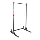 CAP Barbell Power Rack with Pull Up Bar & Attachments - Squat Rack & Strength Training Power Cage for Home Gym - Carbon