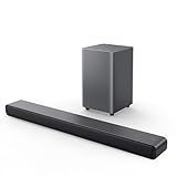 TCL S55H S Class 2.1 Channel Sound Bar with Dolby Atmos, DTS Virtual:X, Wireless Subwoofer, Bluetooth Music Streaming, and Auto Room Calibration