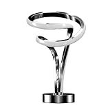 airnasa Infinity Spiral Lamp, RGB LED Table Lamp for Night Stand & Bedside - 7 Colors Touch Dimmable, 10 Lighting Modes, USB Powered Modern Desk Night Light for Bedroom, Office, Ideal Gift (Black)