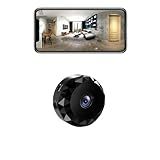 LBPFLTB Dome Camera Pet Cam 1080P HD WiFi Wireless Indoor Home Security Surveillance Camera Mini Nanny Cam with App Control Motion Detection (Black)