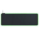 Razer Goliathus Extended Chroma Gaming Mousepad: Customizable Chroma RGB Lighting - Soft, Cloth Material - Balanced Control & Speed - Non-Slip Rubber Base - Classic Black