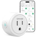 GHome Smart Plug, WiFi Smart Plugs that Work with Alexa and Google Home