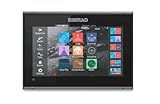 Simrad 000-16293-001 GO9 XSE Chartplotter and Fishfinder with 83/200 Transom Mount Transducer and C-MAP Discover Chart Card, 9 Inch Display, Black