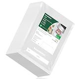 Bonsenkitchen Precut Vacuum Sealer Bags 200 Quart 8" x 12", BPA Free