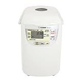 Zojirushi BB-HAC10 Home Bakery 1-Pound-Loaf Programmable Mini Breadmaker, White