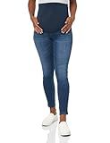 Motherhood Maternity Women's Indigo Super Stretch Secret Fit Over The Belly Skinny Jeans, Medium Blue Wash
