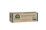 If You Care Reusable Paper Towels– 12 CT Sheets – 100% Natural, Compostable Cleaning Cloths for Kitchen, Bathroom, Home Countertop Surfaces – Extra Absorbent, Eco Friendly