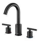 Charmingwater Touchless Bathroom Faucet for 3 Hole