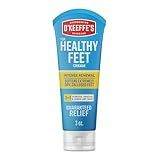 O'Keeffe's for Healthy Feet Intense Renewal Cream with Urea & Alpha Hydroxy Acid - 3 oz Tube (1 Pack) - Chemically Exfoliates and Softens Extremely Callused, Dry Feet