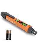 PT199 Natural Gas Leak Detector with Audible & Visual Alarm, Portable Gas Sniffer to Locate Combustible Sources Like Methane, Propane for Home(Includes Battery x2)-Orange
