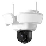 aosu Wired Floodlight Camera 3K 2600-Lumen 24/7 Recording