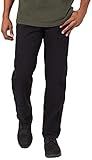 Rustler Men's Classic Relaxed Fit Jean, Black, 38W x 32L