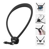 TELESIN Neck Mount SE 2.0 with Air Cushion, Adjustable Chest Strap and Neck Mount for Hands-Free POV Vlogging for GoPro Hero 13/12/11/10/9, Insta 360 X5/X4/Ace Pro 2 / Osmo 360 Nano Action 6/5 Pro/4/3