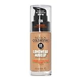 Revlon Liquid Foundation, ColorStay Face Makeup for Combination & Oily Skin, SPF 15, Medium-Full Coverage with Matte Finish, 220 Natural Beige, 1 Fl Oz