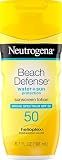 Neutrogena Beach Defense Sunscreen Lotion SPF 50, 6.7 fl oz
