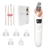 2026 Blackhead Remover Pore Vacuum,Facial Pore Cleaner-5 Suction Power,5 Probes,USB Rechargeable Blackhead Vacuum Kit Electric Pore Vacuum Tool for Adult