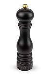 Peugeot Made in France- Paris u'Select Manual Pepper Mill - Adjustable Grinder - PEFC Certified Beechwood, 22 cm - 9 in. Chocolate