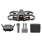 DJI Avata 2 Fly More Combo (3 Batteries), FPV Drones with Camera for Adults 4K, Immersive Experience, One-Push Acrobatics, Built-in Propeller Guard, 155° FOV, Drone Compliant with FAA Remote ID