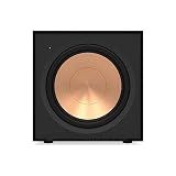 Klipsch Reference Front-Firing Subwoofer with revamped Spun-Copper thermoformed crystalline Polymer woofers