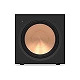 Klipsch Reference R-121SW 12” Front-Firing Subwoofer with revamped Spun-Copper thermoformed crystalline Polymer woofers and an All-Digital Amplifier for Premium Sound in Black