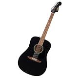 Fender California Debut Redondo Series Beginner Acoustic Guitar, Black