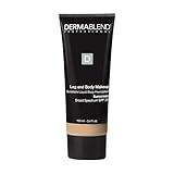 Dermablend Leg and Body Makeup Foundation with SPF 25, 20N Light Natural, 3.4 Fl. Oz.
