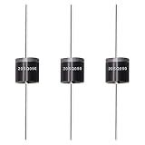 Tnisesm 20 Pcs 20SQ050 20A 50V Schottky Blocking Diode, Rectifiers Diode,Diode Axial Kit for Solar Panel