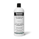 Generic Value Products Tea Tree Oil Shampoo, Leaves Hair Soft and Manageable, Leaves Scalp Clean and Tingling, Adds Vitality and Luster, 33.8oz