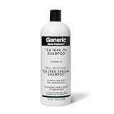 Generic Value Products Tea Tree Oil Shampoo, Leaves Hair Soft and Manageable, Leaves Scalp Clean and Tingling, Adds Vitality and Luster, 33.8oz