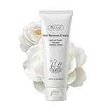 Mlriyl Body Hair Removal Cream for Women, Painless & Fast Acting for Legs, Bikini Line & Underarms, Sensitive Skin Friendly Depilatory Cream, 4.52 Oz