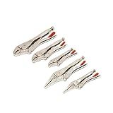 Crescent 5 Piece Curved & Long Nose Locking Plier Set | CLP5SETN-08