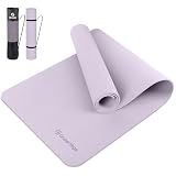 Gruper Yoga Mat Non Slip, Anti-Tear Workout Mat with Carrying Strap and Bag
