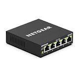NETGEAR 5-Port Gigabit Ethernet Easy Smart Managed Essentials Switch GS305E - Desktop or Wall Mount, Home Network Hub, Office Ethernet Splitter