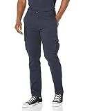 Amazon Essentials Men's Slim-Fit Stretch Cotton Twill Cargo Pants (Available in Big & Tall), Navy, 32W x 30L