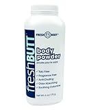 Fresh Butt Body Powder for Men & Women - Talc-Free with Calamine for Friction Fighting, Anti-Chafing, Anti-Itch, Odor & Sweat Absorbing, Unscented, 6oz