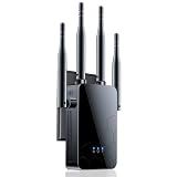 2026 WiFi Extender Internet Booster, 10000 Sq.ft Long Range Repeater Wireless Routers Amplifier, Mesh Wi-Fi 80% Faster | Broader Than Ever, Support More Network Devices at Home, 1-Tap Setup